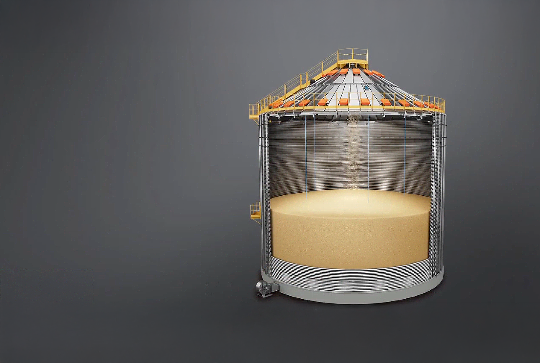 Maior capacidade de armazenagem